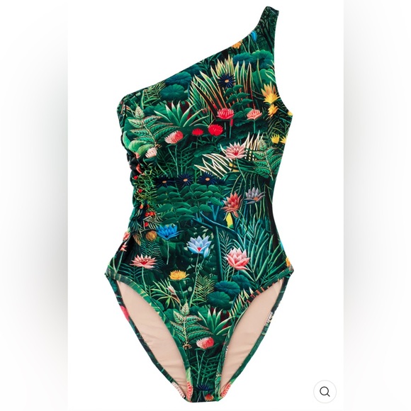 New Samantha Pleet DREAM FLORAL CASCADE SWIMSUIT 4x - Picture 2 of 11